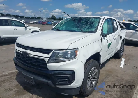 2021 Chevrolet Colorado 4Wd Short Box Wt из США, поврежденный, VIN 1GCGTBEN1M1156893